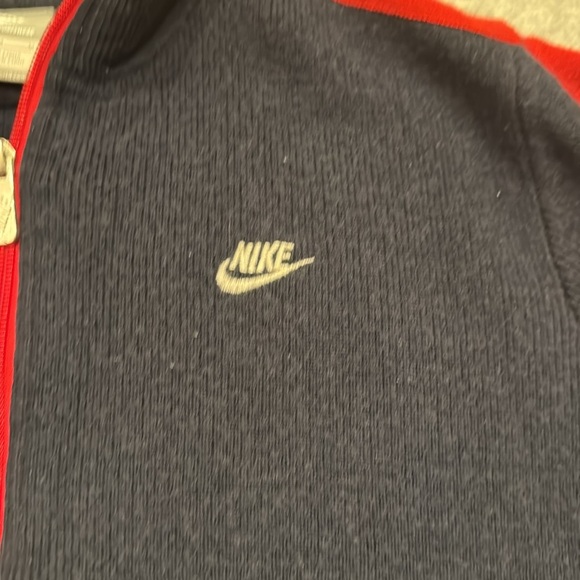Vintage Nike Mens M Travis Scott Mini Swoosh Wool Blend Knit Full Zip Sweater - Picture 3 of 6